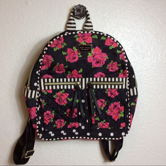 Betsey Johnson Handbags - Betsey Johnson backpack floral purse